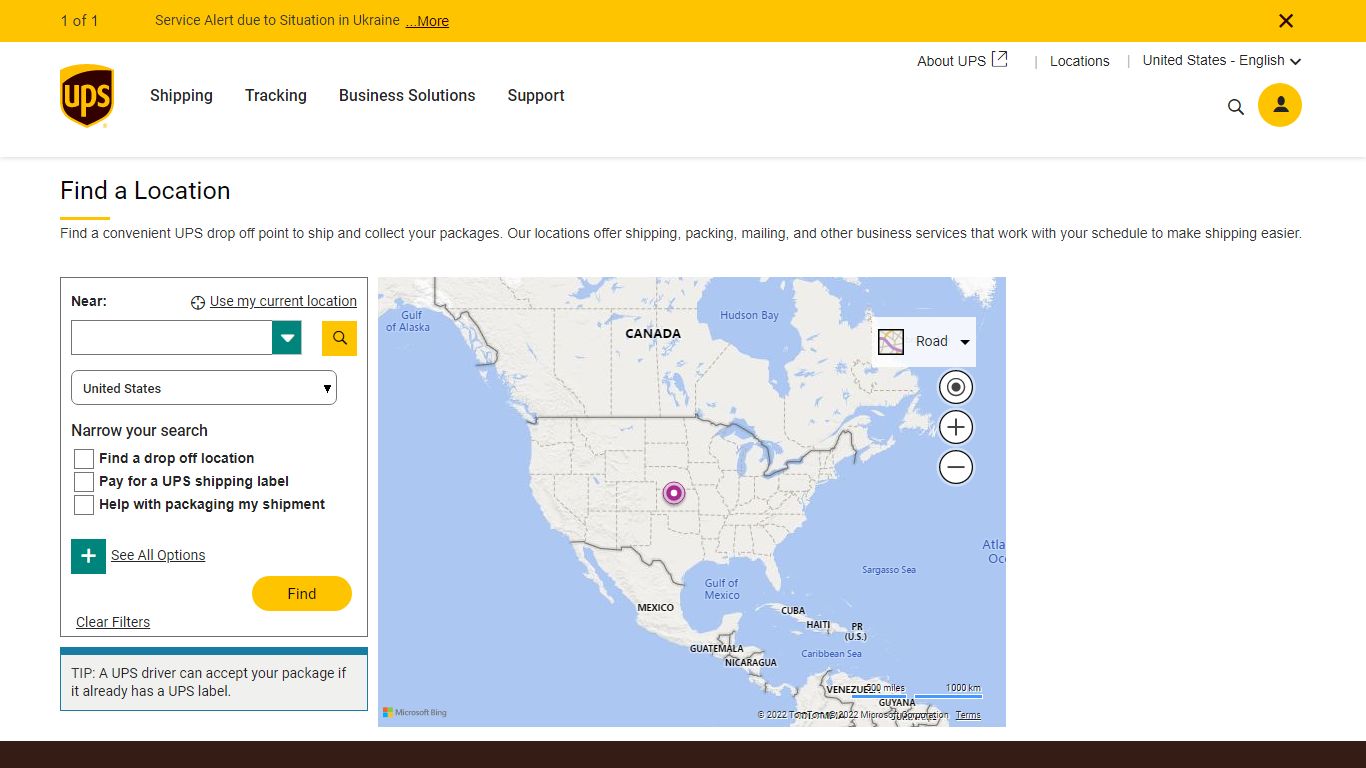 Find a Location | UPS - United States